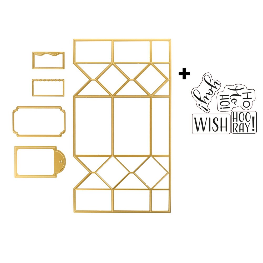 Vaessen Creative Stamp & Dies A4 Kerstcracker (3625-0021) Vaessen Creative Stamp & Dies A4 Kerstcracker (3625-0021)