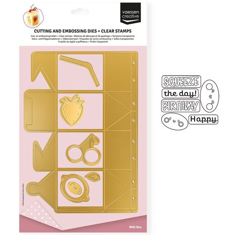 Vaessen Creative Stamp & Dies Melkdoosje (3625-0022) Vaessen Creative Stamp & Dies Melkdoosje (3625-0022)