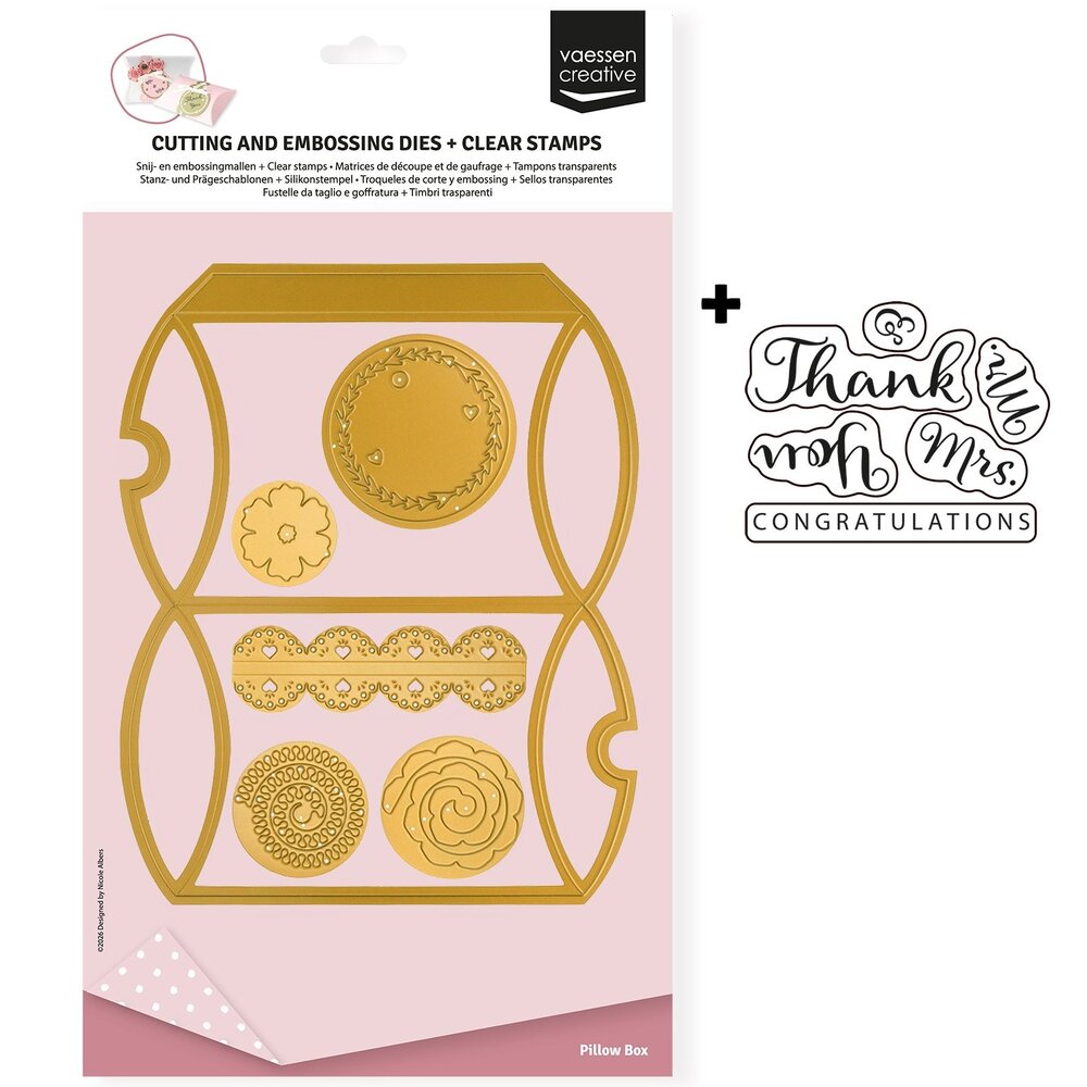 Vaessen Creative Stamp & Dies Gondeldoosje (3625-0023)
