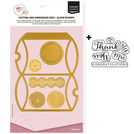 Vaessen Creative Stamp & Dies Gondeldoosje (3625-0023)
