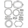 Vaessen Creative Framing Memories A6 Clear Stamps Botanical Frames (3625-0701) Vaessen Creative Framing Memories A6 Clear Stamps Botanical Frames (3625-0701)