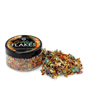 Cosmic Shimmer Gilding Flakes Tarnished Copper (100ml) (32-GF005-100) Cosmic Shimmer Gilding Flakes Tarnished Copper (100ml) (32-GF005-100)