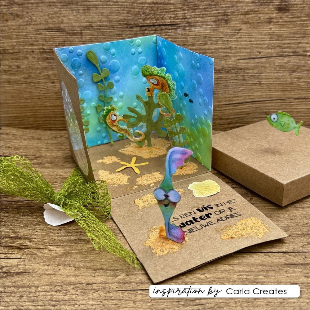 Vaessen Creative Silly Sea Life Snijmal Gift Box (CAR0700) Vaessen Creative Silly Sea Life Snijmal Gift Box (CAR0700)