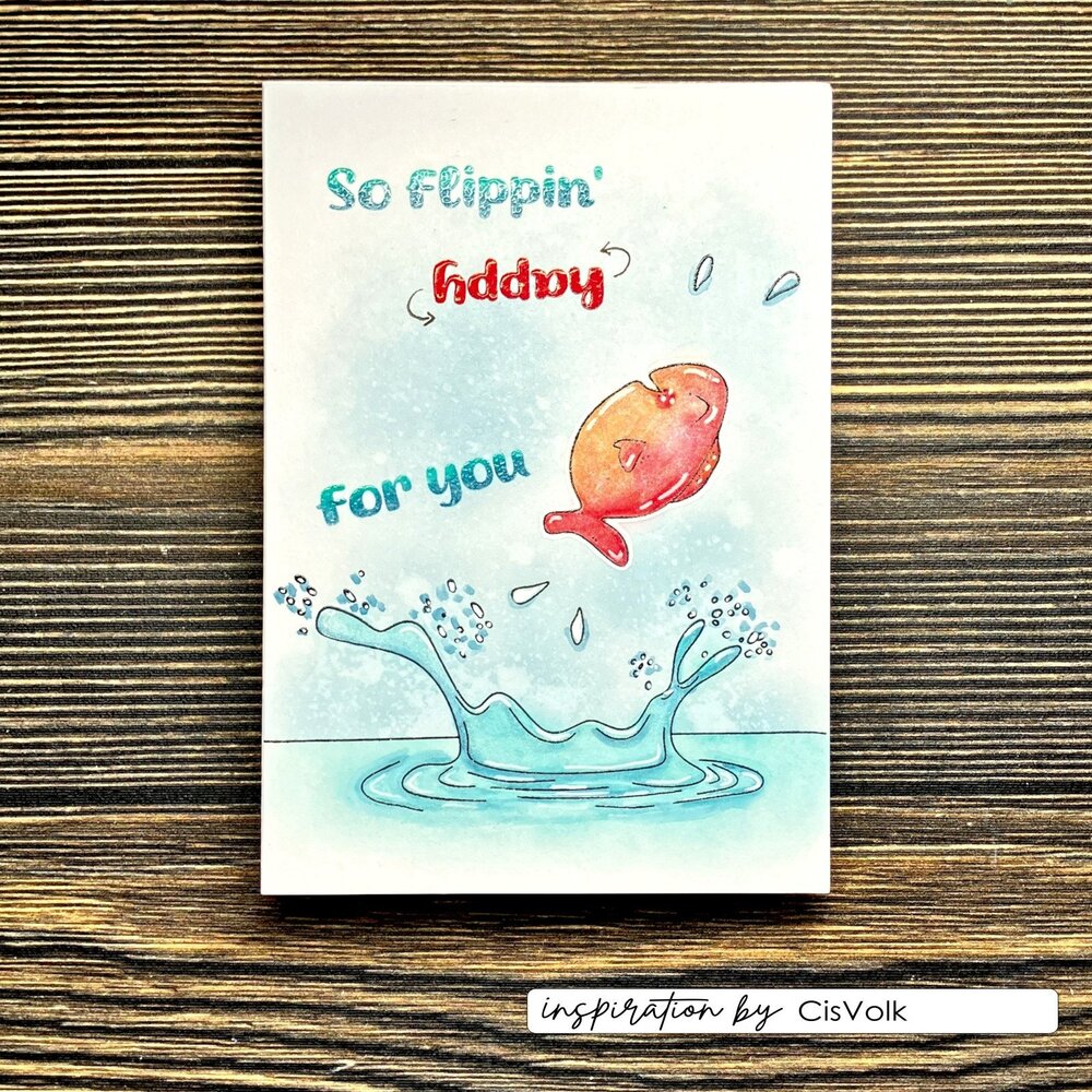 Vaessen Creative Silly Sea Life A6 Clear Stamps (CAR0702) Vaessen Creative Silly Sea Life A6 Clear Stamps (CAR0702)