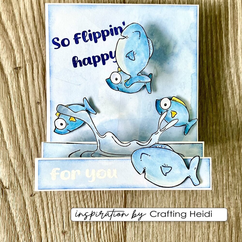 Vaessen Creative Silly Sea Life A6 Clear Stamps (CAR0702) Vaessen Creative Silly Sea Life A6 Clear Stamps (CAR0702)