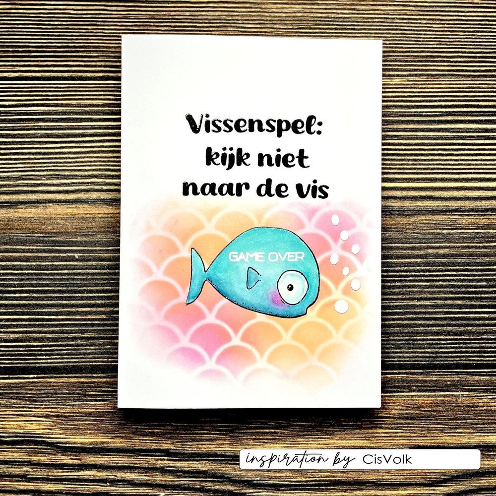 Vaessen Creative Silly Sea Life A6 Sentiments Clear Stamps (CAR0706) Vaessen Creative Silly Sea Life A6 Sentiments Clear Stamps (CAR0706)