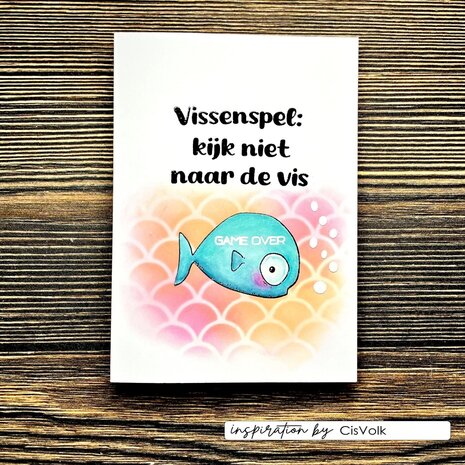 Vaessen Creative Silly Sea Life A6 Sentiments Clear Stamps (CAR0706) Vaessen Creative Silly Sea Life A6 Sentiments Clear Stamps (CAR0706)