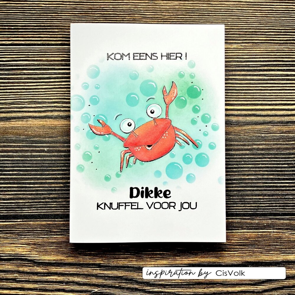 Vaessen Creative Silly Sea Life A6 Sentiments Clear Stamps (CAR0706) Vaessen Creative Silly Sea Life A6 Sentiments Clear Stamps (CAR0706)