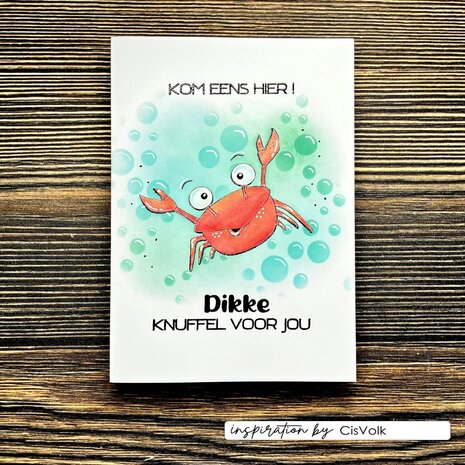 Vaessen Creative Silly Sea Life A6 Sentiments Clear Stamps (CAR0706) Vaessen Creative Silly Sea Life A6 Sentiments Clear Stamps (CAR0706)