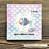 Vaessen Creative Silly Sea Life 6x6 Inch Embossing Folder Fish Scales (CAR0707) Vaessen Creative Silly Sea Life 6x6 Inch Embossing Folder Fish Scales (CAR0707)