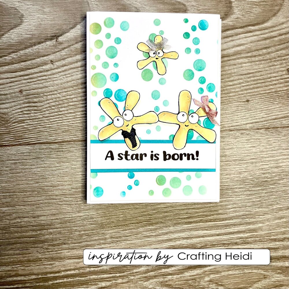 Vaessen Creative Silly Sea Life 6x6 Inch Stencil Bubbles (CAR0710) Vaessen Creative Silly Sea Life 6x6 Inch Stencil Bubbles (CAR0710)