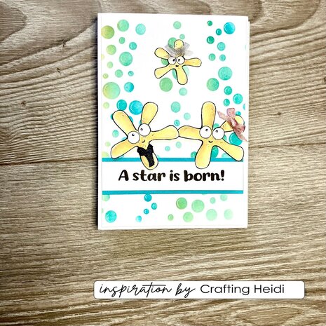 Vaessen Creative Silly Sea Life 6x6 Inch Stencil Bubbles (CAR0710) Vaessen Creative Silly Sea Life 6x6 Inch Stencil Bubbles (CAR0710)