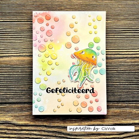 Vaessen Creative Silly Sea Life 6x6 Inch Stencil Bubbles (CAR0710) Vaessen Creative Silly Sea Life 6x6 Inch Stencil Bubbles (CAR0710)