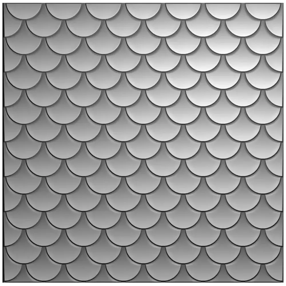 Vaessen Creative Silly Sea Life 6x6 Inch Embossing Folder Fish Scales (CAR0707) Vaessen Creative Silly Sea Life 6x6 Inch Embossing Folder Fish Scales (CAR0707)