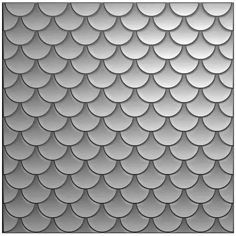Vaessen Creative Silly Sea Life 6x6 Inch Embossing Folder Fish Scales (CAR0707) Vaessen Creative Silly Sea Life 6x6 Inch Embossing Folder Fish Scales (CAR0707)