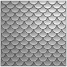 Vaessen Creative Silly Sea Life 6x6 Inch Embossing Folder Fish Scales (CAR0707) Vaessen Creative Silly Sea Life 6x6 Inch Embossing Folder Fish Scales (CAR0707)