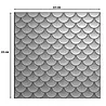 Vaessen Creative Silly Sea Life 6x6 Inch Embossing Folder Fish Scales (CAR0707) Vaessen Creative Silly Sea Life 6x6 Inch Embossing Folder Fish Scales (CAR0707)