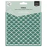Vaessen Creative Silly Sea Life 6x6 Inch Stencil Fish Scales (CAR0709) Vaessen Creative Silly Sea Life 6x6 Inch Stencil Fish Scales (CAR0709)