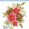 Elizabeth Craft Designs Warm Wishes Dies Festive Floral and Foliage (2399) Elizabeth Craft Designs Warm Wishes Dies Festive Floral and Foliage (2399)