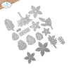 Elizabeth Craft Designs Warm Wishes Dies Festive Floral and Foliage (2399) Elizabeth Craft Designs Warm Wishes Dies Festive Floral and Foliage (2399)
