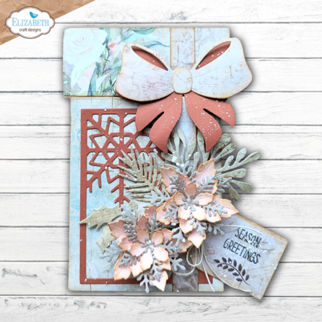 Elizabeth Craft Designs Warm Wishes Dies Festive Floral and Foliage (2399) Elizabeth Craft Designs Warm Wishes Dies Festive Floral and Foliage (2399)