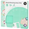 Crafts & Co. Round Rotating Glass Mat (3223769)
