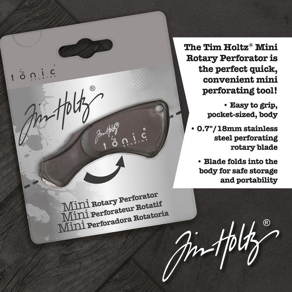 Tonic Studios Tim Holtz Mini Rotary Perforator (806E)