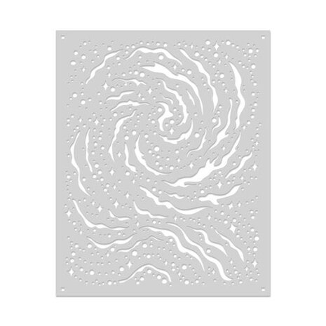 Hero Arts Nebula Cluster Stencils (SA219) Hero Arts Nebula Cluster Stencils (SA219)
