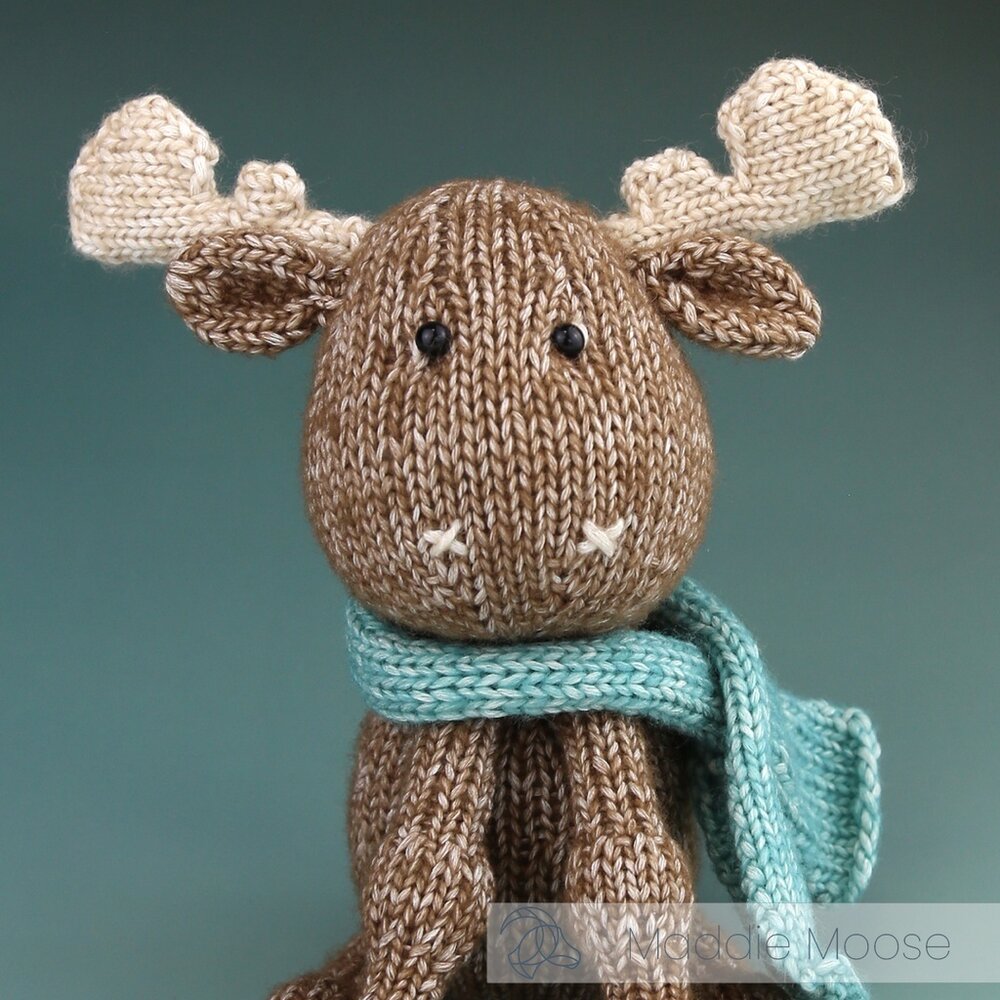 Hardicraft Maddie Moose Knitting Kit (HC-41MB043)