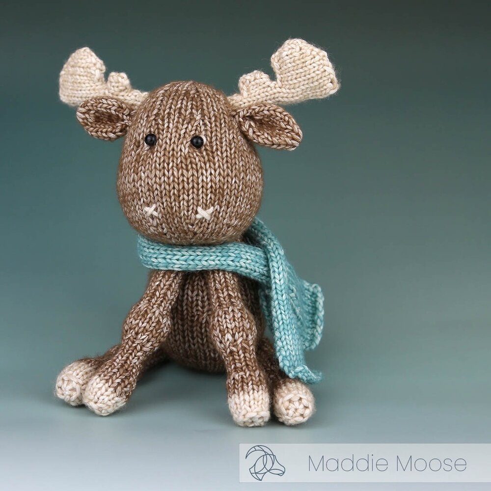 Hardicraft Maddie Moose Knitting Kit (HC-41MB043)