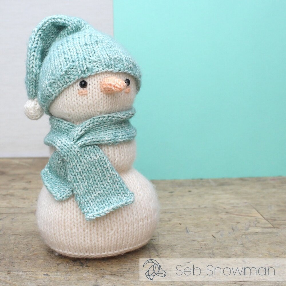 Hardicraft Seb Snowman Knitting Kit (HC-41MB028) Hardicraft Seb Snowman Knitting Kit (HC-41MB028)