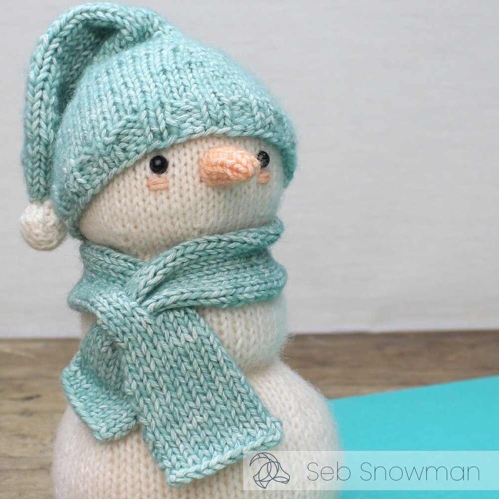 Hardicraft Seb Snowman Knitting Kit (HC-41MB028) Hardicraft Seb Snowman Knitting Kit (HC-41MB028)