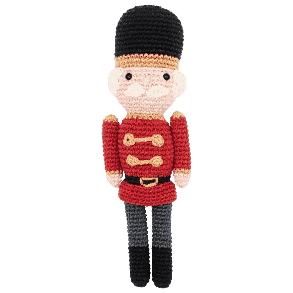 Hardicraft Nutcracker Crochet Kit (HC-40SM111) Hardicraft Nutcracker Crochet Kit (HC-40SM111)
