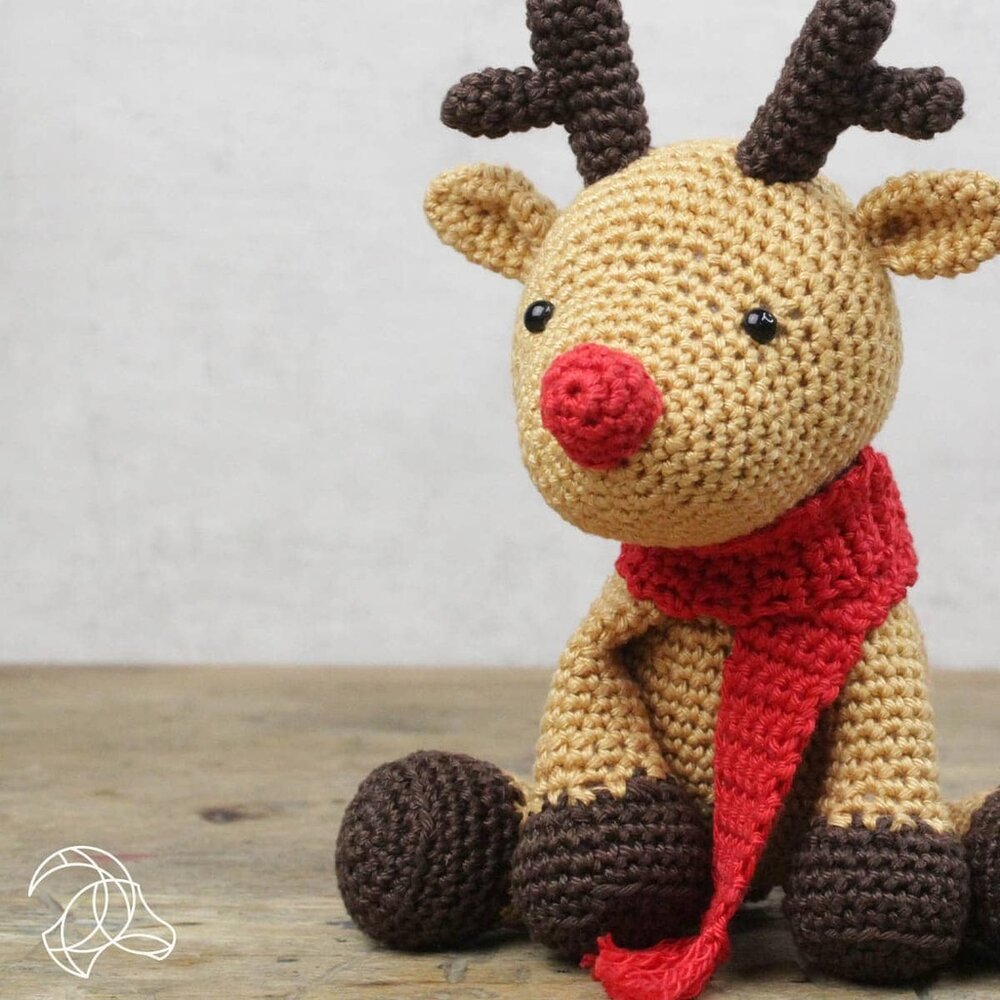 Hardicraft Rudolf Reindeer Crochet Kit (HC-40MB104)