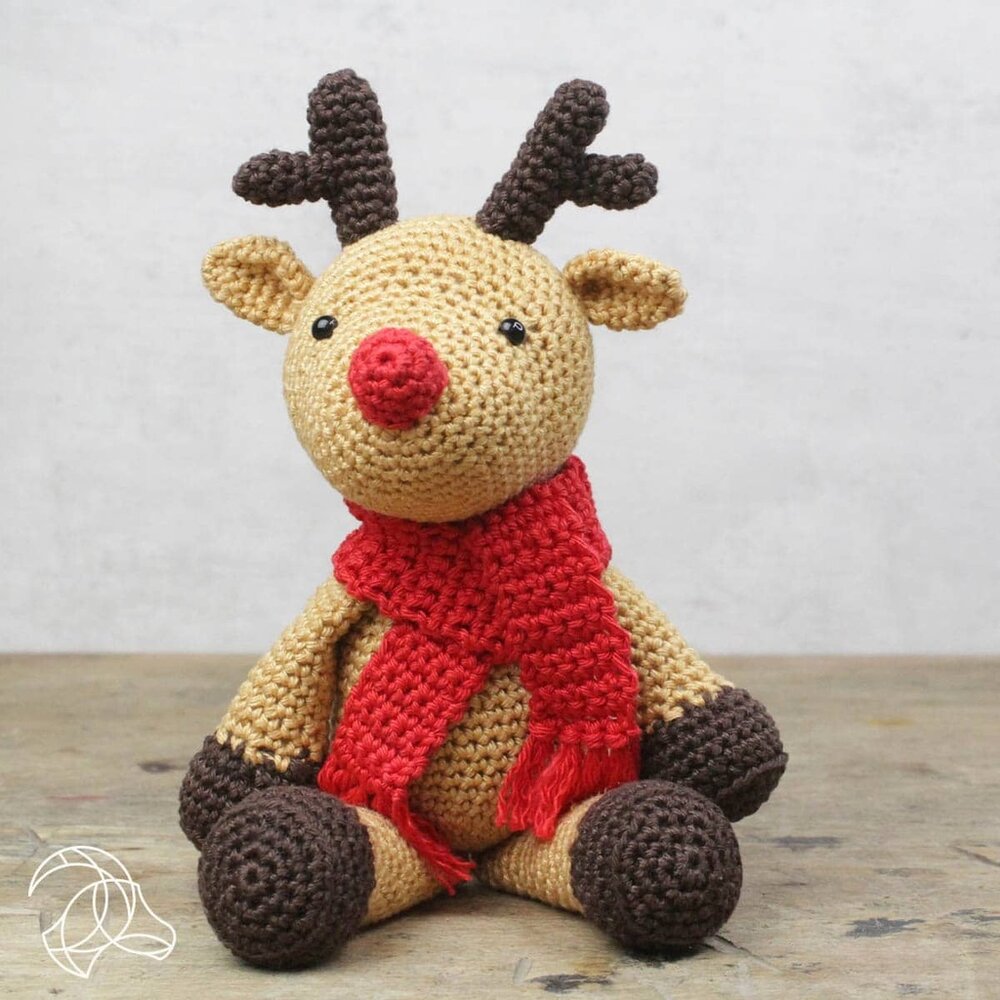 Hardicraft Rudolf Reindeer Crochet Kit (HC-40MB104)