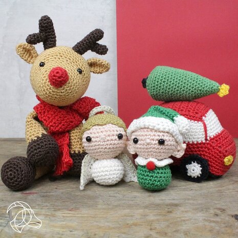 Hardicraft Rudolf Reindeer Crochet Kit (HC-40MB104)