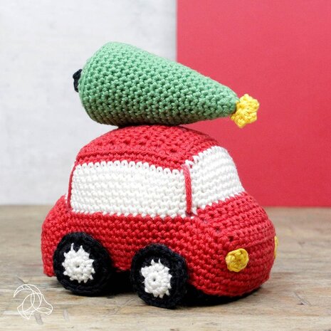 Hardicraft Christmas Car Crochet Kit (HC-40MB102)
