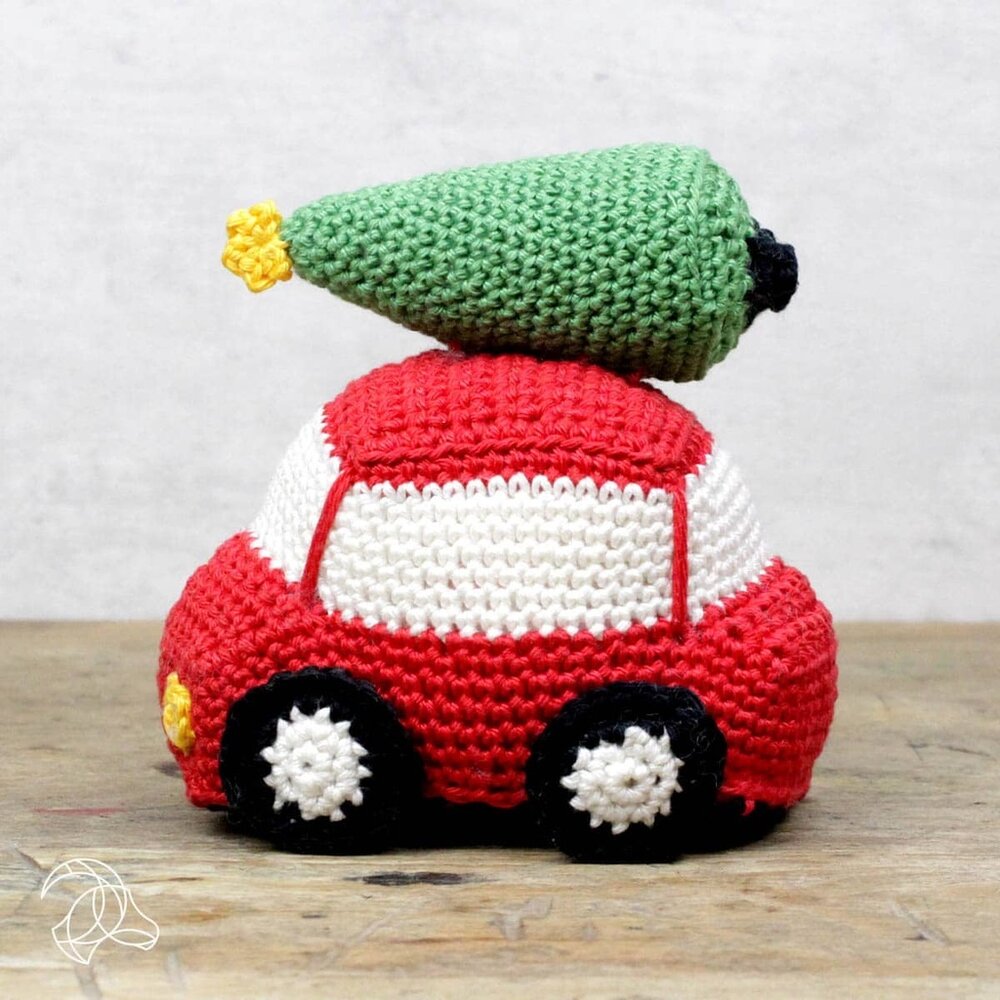 Hardicraft Christmas Car Crochet Kit (HC-40MB102)