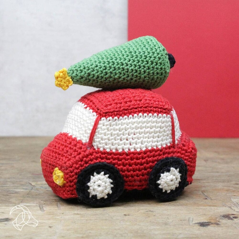 Hardicraft Christmas Car Crochet Kit (HC-40MB102)