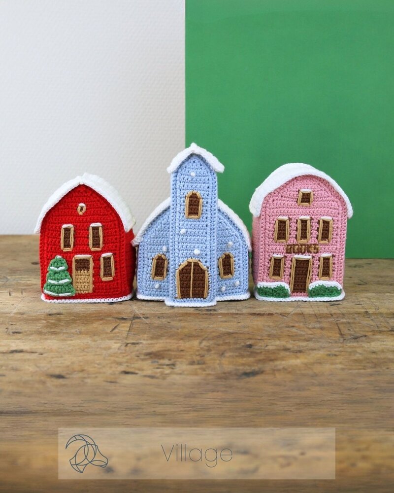 Hardicraft Christmas Village Christmas House Crochet Kit (HC-40CK158) Hardicraft Christmas Village Christmas House Crochet Kit (HC-40CK158)