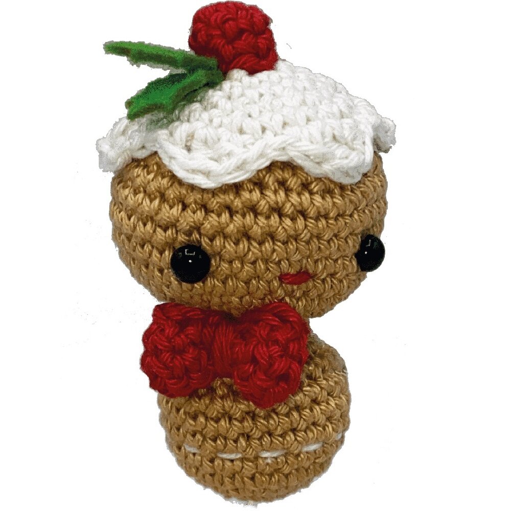Hardicraft Mini Gingerbread Man Crochet Kit (HC-40MB082) Hardicraft Mini Gingerbread Man Crochet Kit (HC-40MB082)
