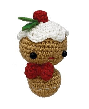 Hardicraft Mini Gingerbread Man Crochet Kit (HC-40MB082) Hardicraft Mini Gingerbread Man Crochet Kit (HC-40MB082)