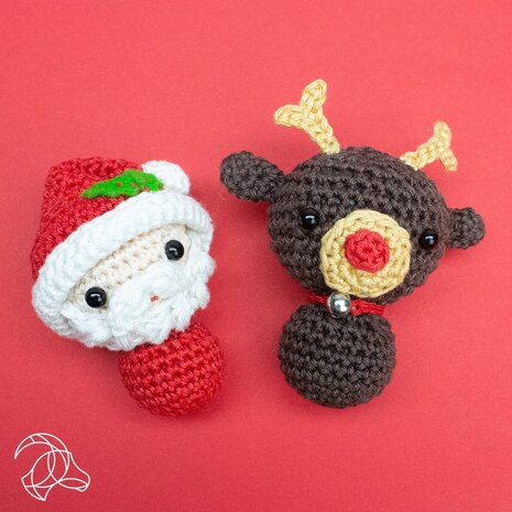 Hardicraft Mini Reindeer Crochet Kit (HC-40MB112)