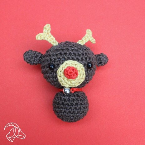 Hardicraft Mini Reindeer Crochet Kit (HC-40MB112)