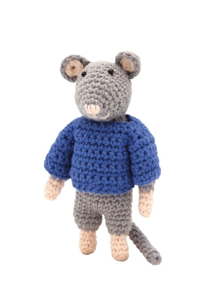 Hardicraft Sam & Julia Sam Mouse Crochet Kit (HC-43SJ001)