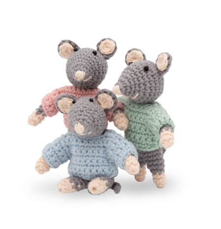 Hardicraft Sam & Julia Triplets Crochet Kit (HC-43SJ004) Hardicraft Sam & Julia Triplets Crochet Kit (HC-43SJ004)