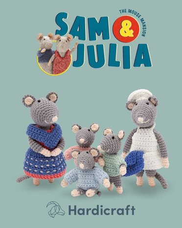 Hardicraft Sam & Julia Triplets Crochet Kit (HC-43SJ004) Hardicraft Sam & Julia Triplets Crochet Kit (HC-43SJ004)