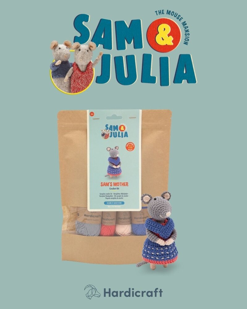Hardicraft Sam & Julia Sam's Mother Crochet Kit (HC-43SJ006)