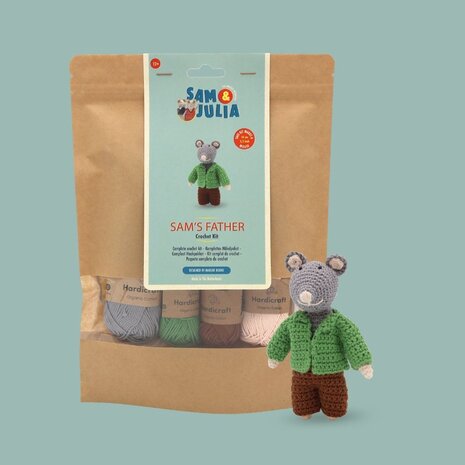 Hardicraft Sam & Julia Sam's Father Crochet Kit (HC-43SJ007)