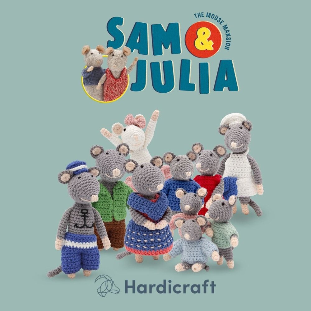 Hardicraft Sam & Julia Sam's Father Crochet Kit (HC-43SJ007)
